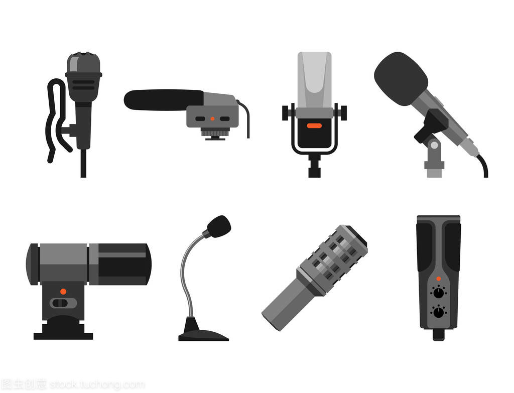 麥克風類型概覽 從采訪到廣播的多功能聲樂工具